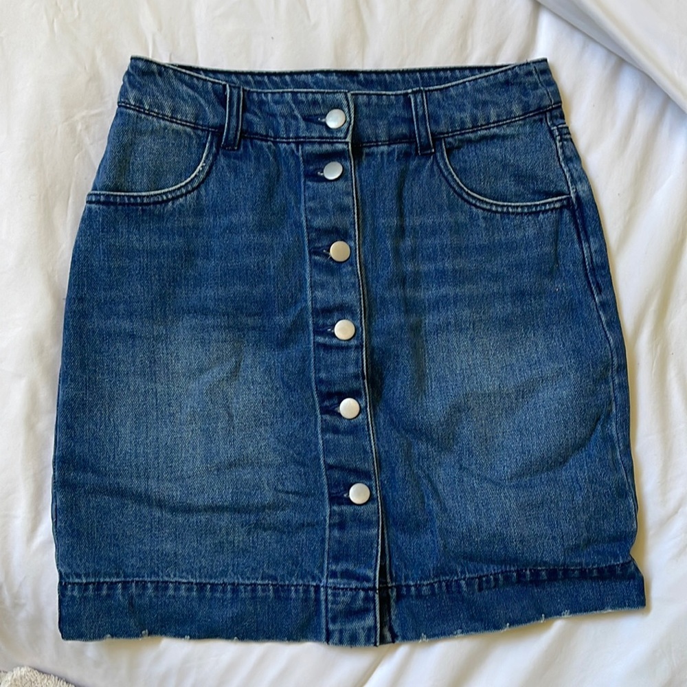 NWT H&M Denim Skirt Size 6
